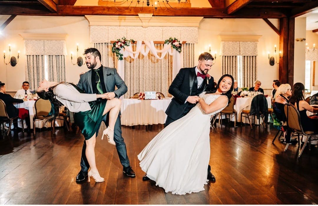 Wedding dance coaching at Fox Ballroom